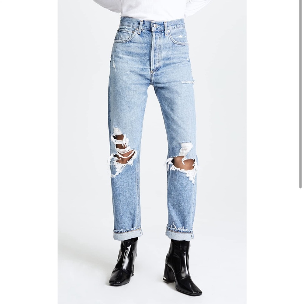 AGOLDE ‘90s Fit High Rise Loose Fit Jeans